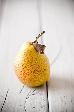 lovely yellow pear